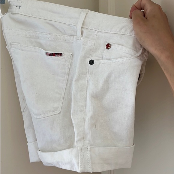 White Hudson Jean shorts - Picture 3 of 4